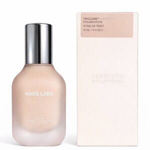 Haus Labs Triclone Skin Tech Foundation Shade 100 Light Neutral Sealed NIB